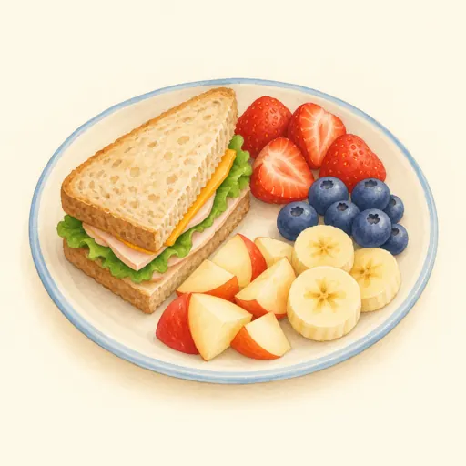 Pictograma: Escolher o lanche